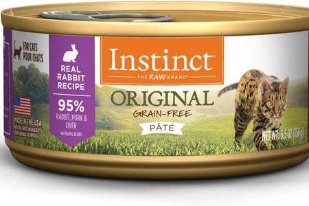 Grain Free Wet Cat Food Pate, Original Recipe Natural Canned Cat Food