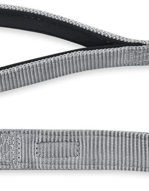 Load image into Gallery viewer, Pets 24 Inches Heavy Duty Short Leash with Comfortable Handle and Lightweight Aviation Aluminium Clip Lead- for Large Medium Dogs Daily Walking and Training. (Sleet Gray)
