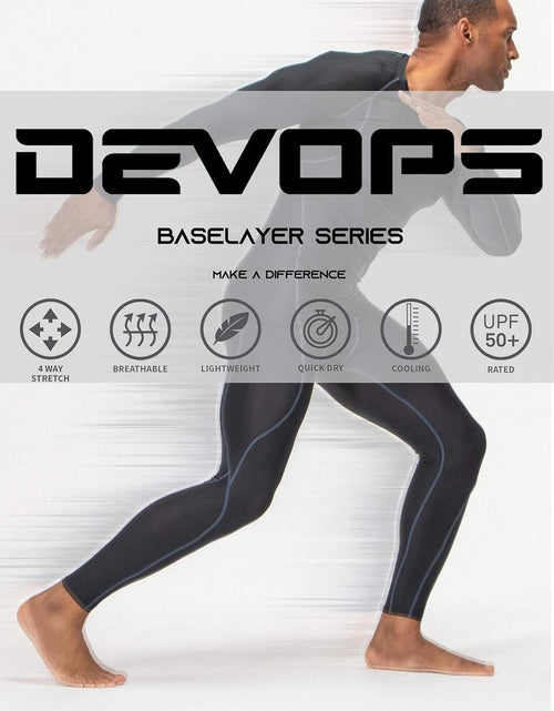 Load image into Gallery viewer, 2 Pack Men'S Compression Pants Athletic Leggings with Pocket/Non-Pocket
