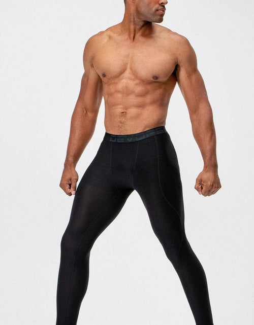 Load image into Gallery viewer, 2 Pack Men'S Compression Pants Athletic Leggings with Pocket/Non-Pocket
