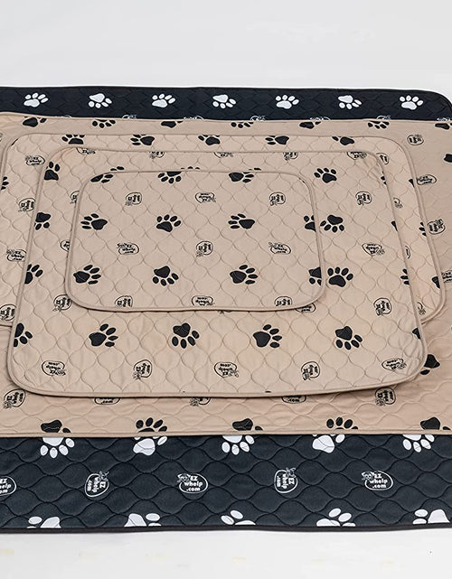 Load image into Gallery viewer, Pee Pads for Dogs - Dog &amp; Puppy Training &amp; Whelping Pads - Rounded Corners - Washable, Reusable - Waterproof, Sanitary Potty Protector Dog Mat - Pet Essentials - 2 Pack
