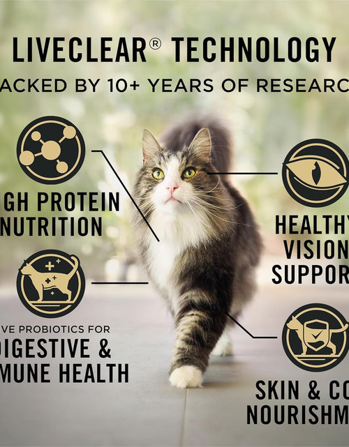 Load image into Gallery viewer, Allergen Reducing, High Protein Cat Food, LIVECLEAR Chicken and Rice Formula - 16 Lb. Bag
