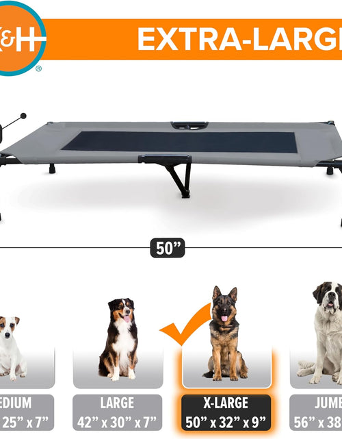 Load image into Gallery viewer, Original Pet Cot, Elevated Dog Bed Cot with Mesh Center, Multiple Sizes
